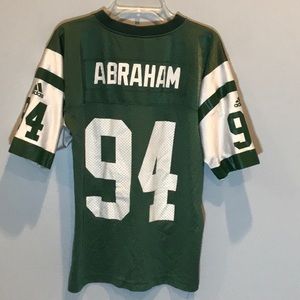 NFL Adidas NY Jets John Abraham #94 kids jersey